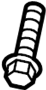 33316767586 Bolt. Arm. (Front, Lower)