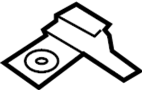 31106783591 Arm. Bracket. Control. (Left, Rear, Upper, Lower)