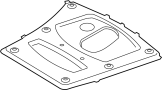 31102284174 Powertrain Skid Plate (Rear)