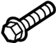 7119907882 Bolt. Arm. Control. with. Hex. (Rear, Upper)