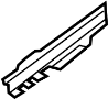 Sunroof Guide Rail (Front)