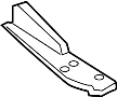 41117204149 Bracket. REINFORCED. (Front, Rear)