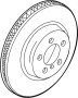 34206894381 Disc Brake Rotor