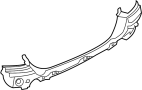51127906292 Bumper Cover Support Rail (Rear)