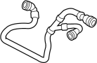 Engine Coolant Crossover Pipe