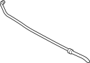17128651450 Engine Coolant Overflow Hose