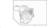 13717612014 Air Filter and Housing Assembly