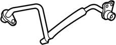 11428678840 Turbocharger Oil Line