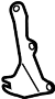 18307606138 Bracket. Converter. Pipe. (Lower)