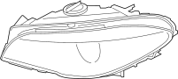 63117352473 Headlight (Left)