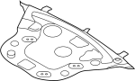 Powertrain Skid Plate (Rear)