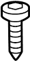 7147240308 Screw. Trim. Panel. (Lower)