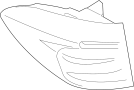 63217199645 Tail Light Assembly (Rear)