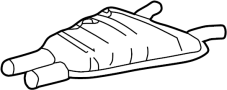 Exhaust Muffler (Front)