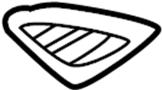 64228183852 Dashboard Air Vent Trim