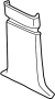 51438250935 Door Pillar Post Trim Set (Lower)