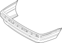 51128173090 Bumper Cover (Lower)