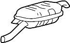 Exhaust Muffler (Right, Rear)