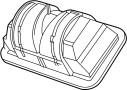 64518398742 A/C Evaporator Core Case (Front)