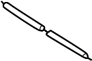 51231977391 Cable. Release. wire. Bowden.