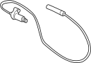 34521163027 ABS Wheel Speed Sensor (Front)