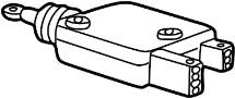 67118361140 Lock. Actuator. (Front)