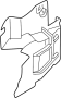 Radiator Support Baffle (Left, Lower)