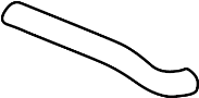 11531405284 Engine Coolant Crossover Pipe