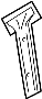 Quarter Panel Reinforcement (Left, Rear, Upper, Lower)