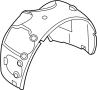 51717012727 Fender Splash Shield (Front, Lower)