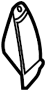 52107163129 Seat Belt Guide (Left)