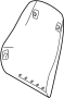 Seat Back Panel (Rear, Lower)