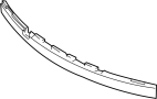 51117135524 Bumper Impact Absorber (Front, Upper)