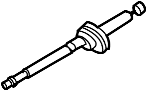 Hood Release Cable (Rear)
