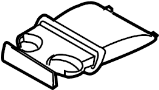 51167007888 Seat Armrest Cup Holder (Front)