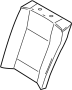 52207019623 Seat Back Cushion Cover (Upper)