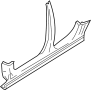 Body B-Pillar and Rocker Panel (Right, Lower)