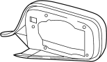 Door Mirror Trim Ring (Left, Lower)