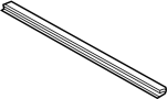 51337044143 Door Window Belt Weatherstrip (Left)