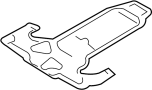 51757268349 Floor Pan Splash Shield (Front)