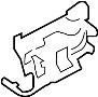 51757185169 Floor Pan Splash Shield (Left, Front)