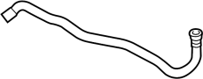 17127591093 Engine Coolant Overflow Hose