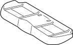 52209112186 Seat Cushion Foam (Rear, Lower)
