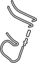 52209181842 Set of hoses, lumbar SUPPORT.