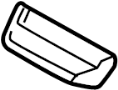 52107317461 Seat Track Adjust Handle