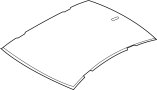 41317204406 Roof Panel