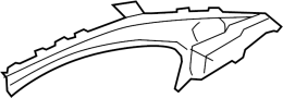 REINFORCED. Panel. Quarter. (Left, Rear, Upper). Body C-Pillar.