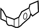 63117345589 Headlight Bracket (Left, Upper, Lower)