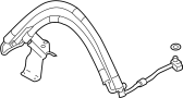 32416850668 Power Steering Pressure Hose