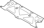 Support. Radiator. (Front, Upper, Lower). Radiator Support Panel.